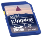 Mem-SD-HC 4GB-Kingston